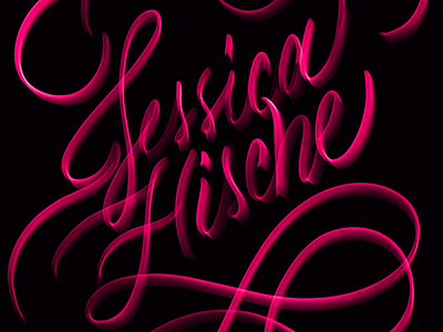 Jessica Hische handlettering lettering procreate