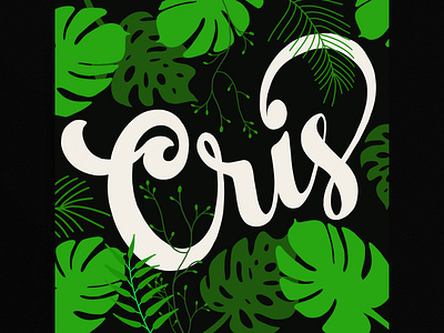 Cris design hand lettering illustration procreate app type typography