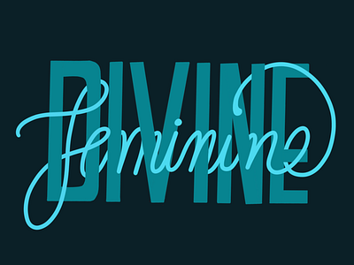 Divine Feminine durga hand lettering lettering navaratri procreate type typography