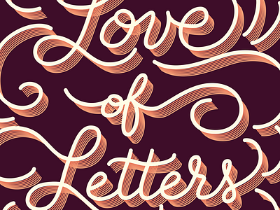For the Love of Letters adobe illustrator design for the love of letters goodtype graphic design hand lettering letterwest script