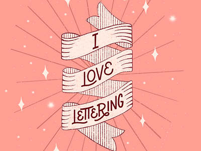 I 🖤 Lettering handlettering illustration lettering letters type typography