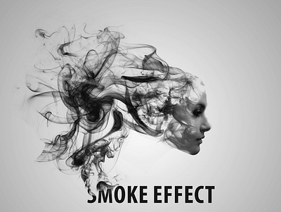 Smoke Effect graphic design photo shop