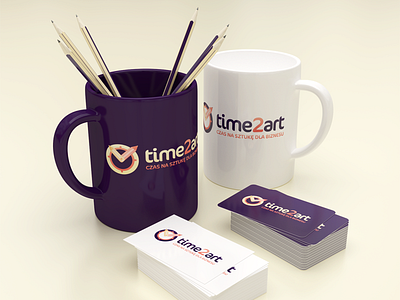 Time2art Promo2 art branding business desgin time time2art