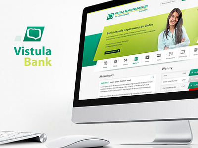 Vistulabank T2a art bank corporate minimal online webdesign