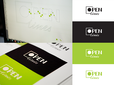 Openlines architecture branding collaboration design handmade interior lines logo