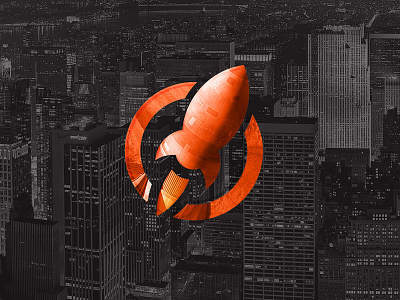 Rush Flyer Printing key-visual art brand fast printing illustration key visal logo missile new york printing online startup time2art