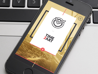 Time2art Rebrand art direction beauty branding logo minimalistic mobile responsive rwd usability webdesign