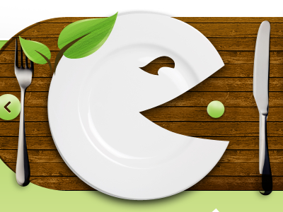 Eco branding catalog eco food green product webdesign