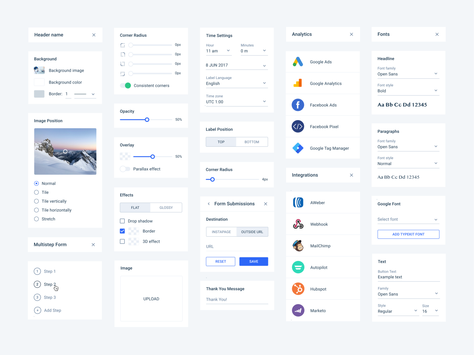Builder UI System By Prem Cholewa On Dribbble