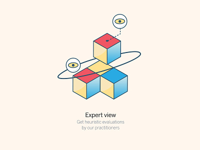 Expert view blocks cube data evaluation expert eyes heuristic section website