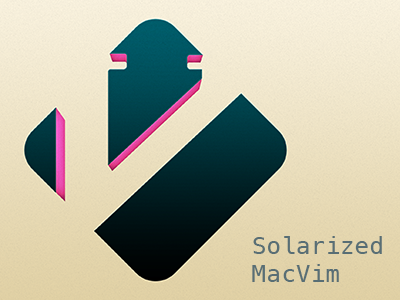 MacVim Solarized icon macvim solarized vim