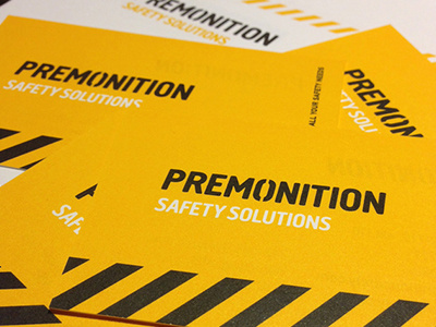 Premonition Safety Cards