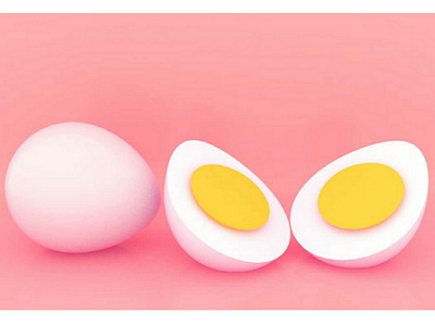 Eggs made with c4d