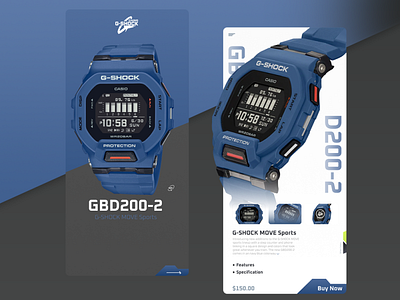 G-SHOCK GBD200-2 Concept Webstore