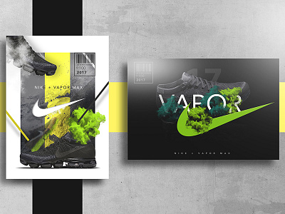 nike | The Air To Move Forward adobe advertisement concept development graphic design nike print design the creatives vapor max