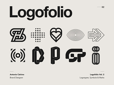 Logofolio Vol. 2 on Behance