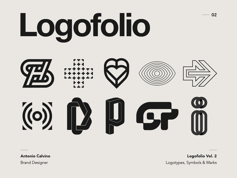 Logofolio Vol. 2 on Behance - Prototypr | Prototyping