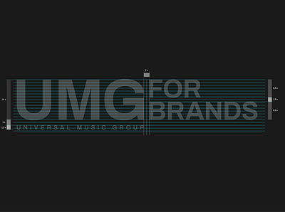 Universal Music Group for Brands Logotype grid brand branding graphic graphicdesign grid grid design grid logo logo logo design logo grid logo grids logodesign logotype logotype design logotype designer logotypedesign logotypes music universal universal studios