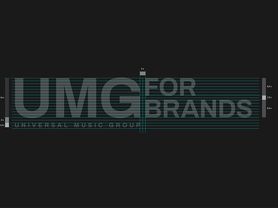 Universal Music Group for Brands Logotype grid
