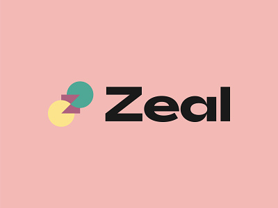 Zeal app brand identity branding circle colors graphic design graphicdesign health logo logodesign mark mental health psychology square symbol