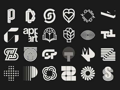 Favorite Logos Collection brand brand identity branding graphic design graphicdesign logo logo design logo mark logodesign logofolio mark minimal minimalism modern modernism symbol mark trademark