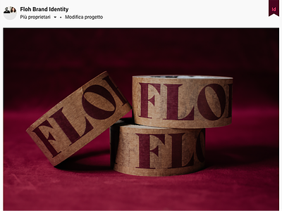 Floh Brand Identity Featured on InDesign Gallery