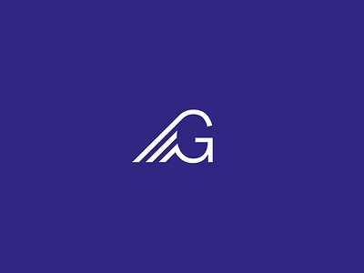 G of Getfast blue branding design dribbble graphic graphicdesign logo logodesign logoicon monogram visual visualdesign