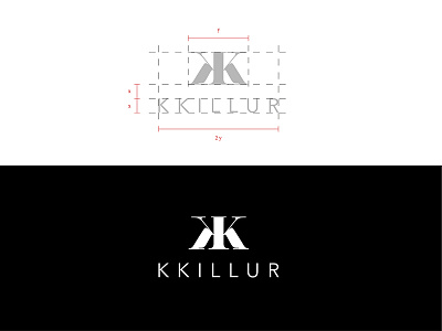 —KKILLUR LOGO DESIGN brand design dribbble fashion graphic graphicdesign logo logodesign logos logotype symbol