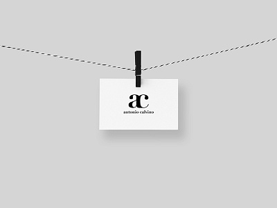 –antoniocalvino Business Card brand businesscard design dribbble graphic graphicdesign logo logodesign logos logotype mockup symbol