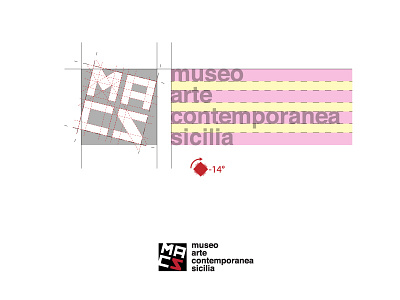 MACS–Museo Arte Contemporanea Sicilia art artcontemporary brand brandidentity branding contemporary design dribbble graphic graphicdesign logotype museum