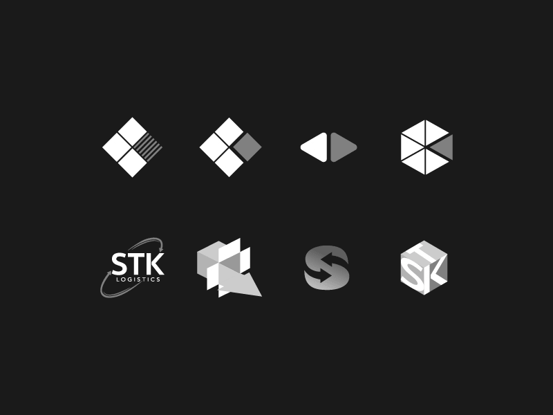 STK Logo Proposals brand design dribbble gif graphic graphicdesign inspire logo logodesign logotype symbol trademark