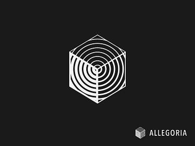 Allegoria Logo Concept brand branding design dribbble graphic graphicdesign inspiration logo logodesign logotype shape trademark