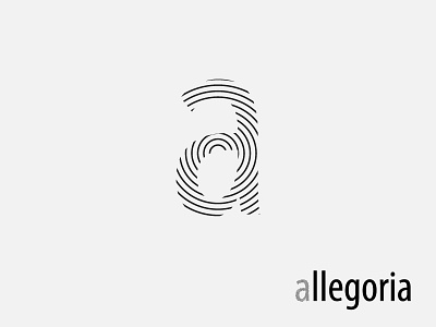 Allegoria Logo Concept brand branding design dribbble graphic graphicdesign inspire letter logo logodesign logotype trademark
