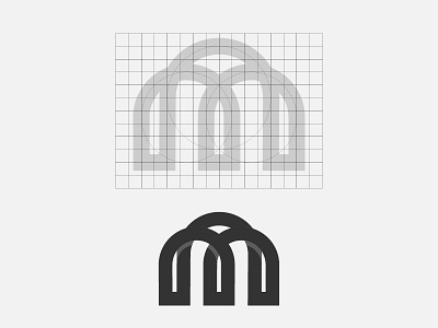 M of Margot brand branding design dribbble graphic graphicdesign inspire letter logo logodesign logotype trademark