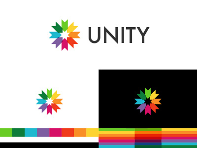 Unity Logo Design brand branding design dribbble graphic graphicdesign identity inspire logo logodesign logotype trademark