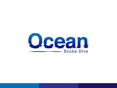 Ocean–Scuba Dive Logotype