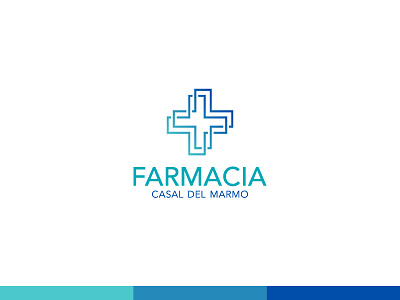 Farmacia–Casal Del Marmo Logo Design