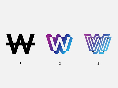 Logo proposals for Wall app app brand design dribbble graphic graphicdesign logo logodesign logos logotype symbol