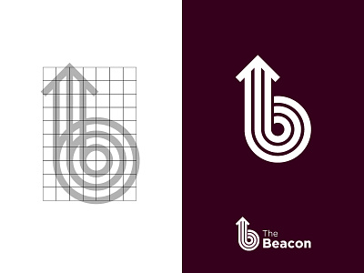 The Beacon Logo Design. arrows bb brand branding design dribbble graphic graphicdesign inspiration logo logodesign logotype