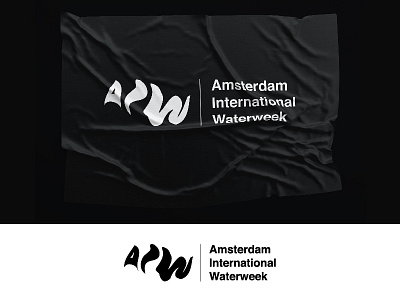 Amsterdam International Waterweek Logo Proposal brand branding design dribbble event graphic graphicdesign inspiration logo logodesign logotype water