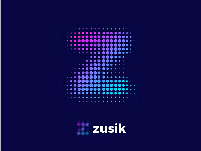 Zusik Logo Design app behance brand branding design dribbble graphic graphicdesign inspiration inspire logo logodesign logos logotype marks music symbol trademark type typography