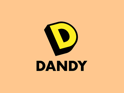 DANDY Logo brand branding design dribbble fashion graphic graphicdesign inspiration inspire letter d logo logodesign logos logotype marks street fashion streetwear symbol trademark type
