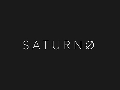 Saturno | Edited Logotype
