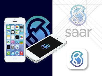 Saar | Logo & App icon app branding app icon app icons design gradient gradient icon gradient logo graphic graphicdesign inspiration logo logo grid logodesign logos marks symbol symbol icon trademark vector visual