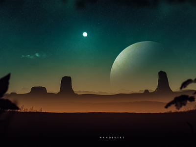 Wanderers - Digital Artwork