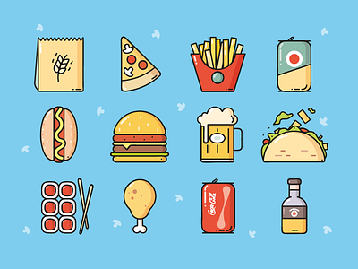 Food icons )