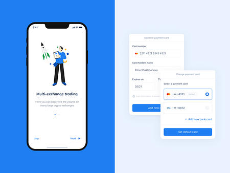 TokenPlace mobile app design by Elina Shakhbanova for Merge Development ...