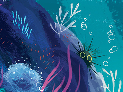 Underwater children illustration illustration martina naldi ocean photoshop sealife
