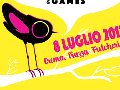 Crema Comics & Games Poster