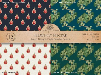 Heavenly Nectar Collection Paper Variations